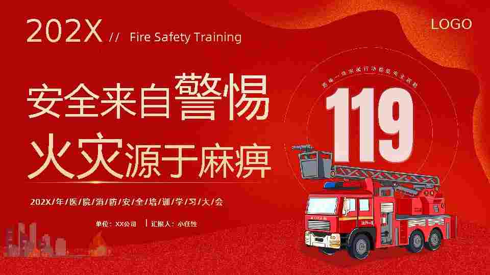 02医院消防安全培训PPT