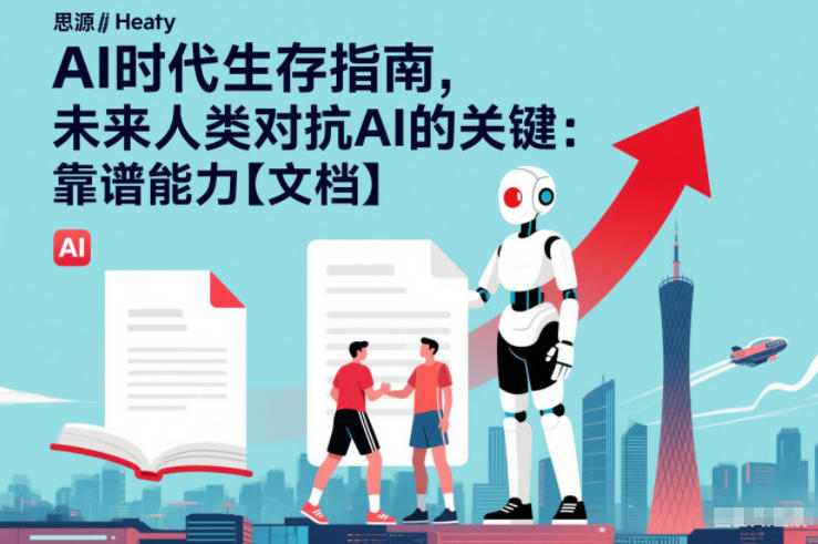 AI时代生存指南,未来人类对抗AI的关键:靠谱能力【文档】