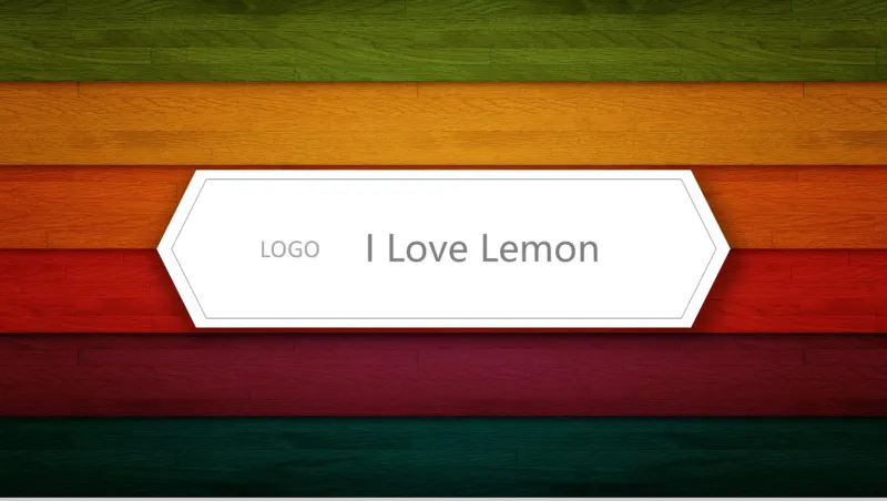 创意彩色线条风格PPT演讲模板