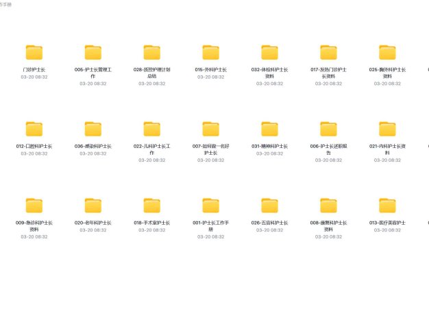 护士长工作管理手册岗位职责述职报告计划总结优质护理查房流程