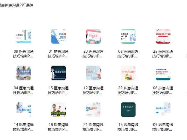 医患沟通技巧PPT模板