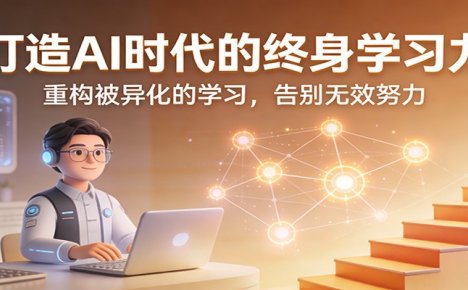 打造AI时代的终身学习力:重构被异化的学习,告别无效努力