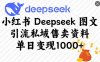 小红书Deepseek图文引流私域售卖资料，单日变现多张