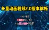 矢量图动画视频2.0版解析，做自己的IP账号，操作简单易上手小白日入1000+