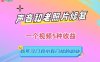 声音和老照片修复，一个视频5种收益，新年冷门且小有门槛的副业【揭秘】