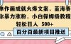 简单作画成就火爆文案，蓝海赛道带你暴力涨粉，小白保姆级教程，轻松日入5张【揭秘】