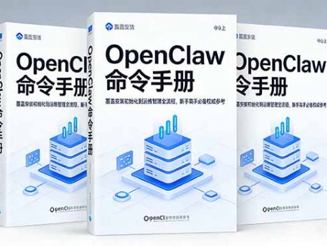 OpenClaw命令手册：覆盖安装初始化到运维管理全流程，新手高手必备权威参考