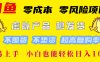 闲鱼 零成本 零风险项目 虚拟产品秒发货 不囤货 不垫资 超高复购率  简…
