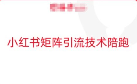 小红书矩阵引流技术，教大家玩转小红书流量