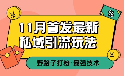 11月首发最新私域引流玩法，自动克隆爆款一键改写截流自热一体化 日引300+精准粉