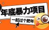 年底暴力项目，多开抢红包玩法简单无脑年底吃一波肉【揭秘】