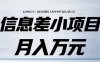 信息差小项目：国内外视频代下载，项目操作简单零成本零门槛月入过万