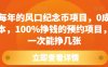 每年的风口纪念币项目，0成本，100%挣钱的预约项目，一次能挣几张【揭秘】