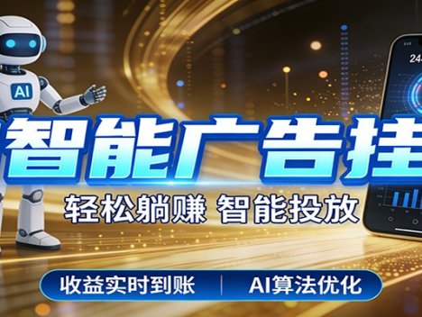 智能广告新时代，利用碎片化时间实现稳定被动收益，AI帮你持续盈利