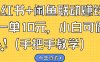 小红书+闲鱼联动挣钱，一单10元，小白可做