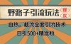 2024首发野路子引流玩法截流自热全平台打法，全自动引流【日引2000+精准客户】