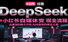 DeepSeek绘画+小红书自媒体变现全流程，迅速涨粉破千开启AI内容创作商业之路