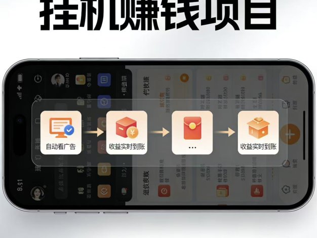 AI智能挂机看广告,每日稳定收益200-400+