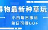 得物最新种草玩法，小白每日搬运单日可得60+