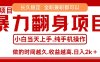 零成本信息差赚钱，小白轻松上手，年前翻项目，8天赚1.6w