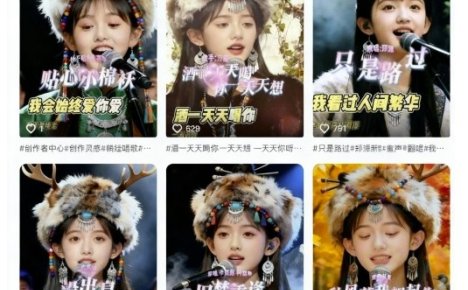 AI对口型音乐号项目，全平台一键分发，可以分成计划-广告收益-音乐推广-收徒-商单等
