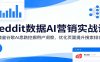 Reddit数据AI营销实战课：借鉴谷歌AI思路挖掘用户洞察，优化页面提升搜索排名