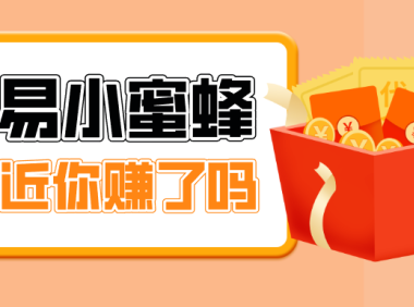 首发!网易小蜜蜂拉新,19元/单,网易大厂背书,零成本零门槛,月入轻松破万