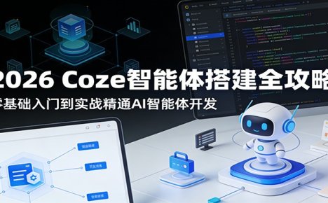 2026 Coze智能体搭建全攻略：零基础入门到实战精通AI智能体开发