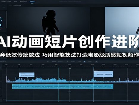 AI动画短片创作进阶：摒弃低效传统做法，巧用智能技法打造电影级质感短视频作品
