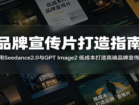品牌宣传片打造指南：使用Seedance2.0与GPT Image2 低成本打造高端品牌宣传片