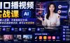 AI口播视频实战课，不用真人出镜，不管是知识分享、好物带货还是剧情访谈，都可以快速落地