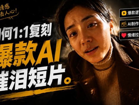豆包+Gemini生成真人AI短剧-拆解复刻百万爆款第一人称短片，一站式讲透爆款复刻全流程