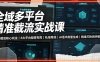 全域多平台精准截流实战课｜7大截流核心玩法、6大平台矩阵布局、私域导流、AI话术批量生成、精准打粉闭环教程