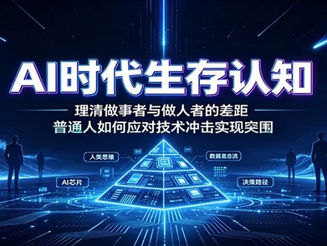 AI时代生存认知：理清做事者与做人者的差距，普通人如何应对技术冲击实现突围