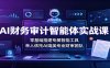 AI财务审计智能体实战课：零基础搭建专属智能工具，单人依托AI媲美专业财审团队