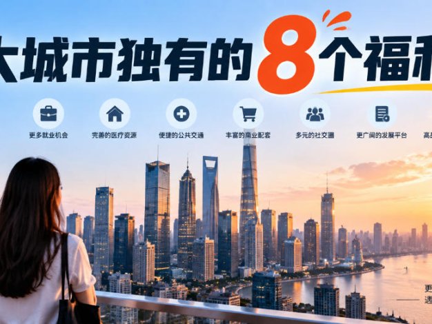某公众号付费文章：大城市独有的8个福利