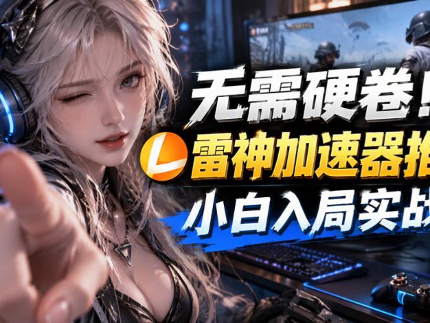 无需硬卷！雷神加速器推广，小白入局实战一天也能几十r